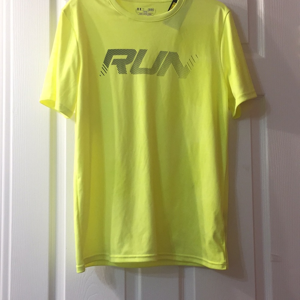 Under Armour Run Heatgear Fitted tee shirt Large